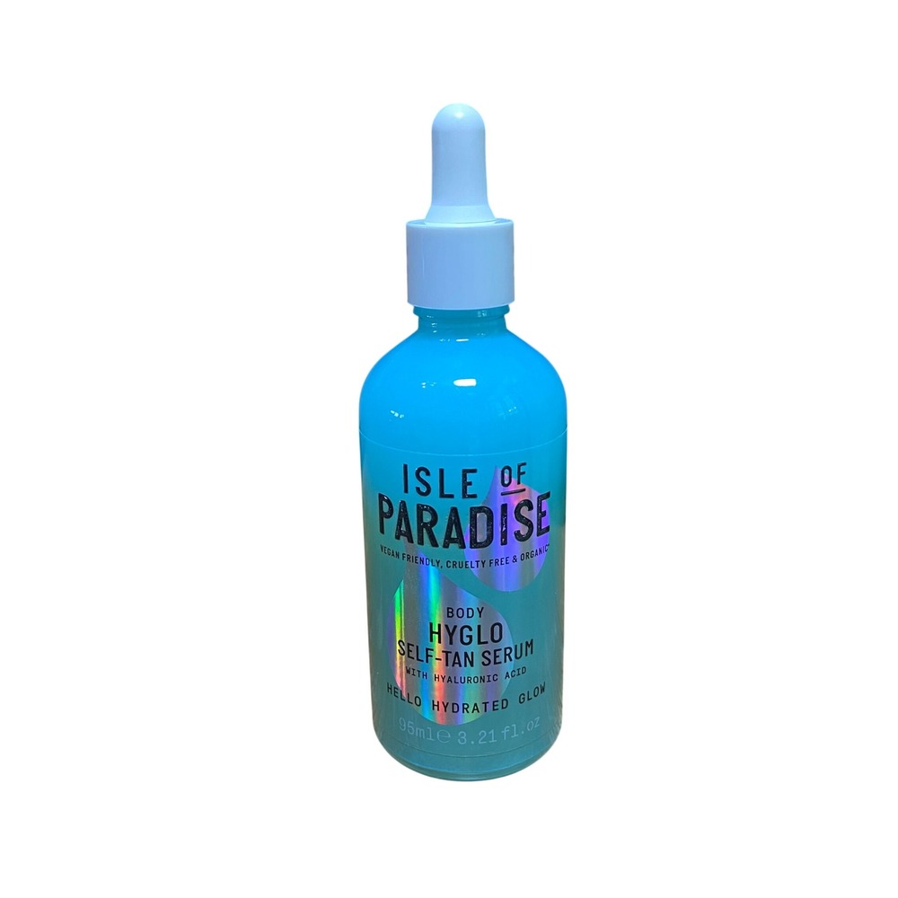 Isle of Paradise Body Hyglo Self-Tan Serum Hyaluronic Acid 95ml 3.21oz New Vegan